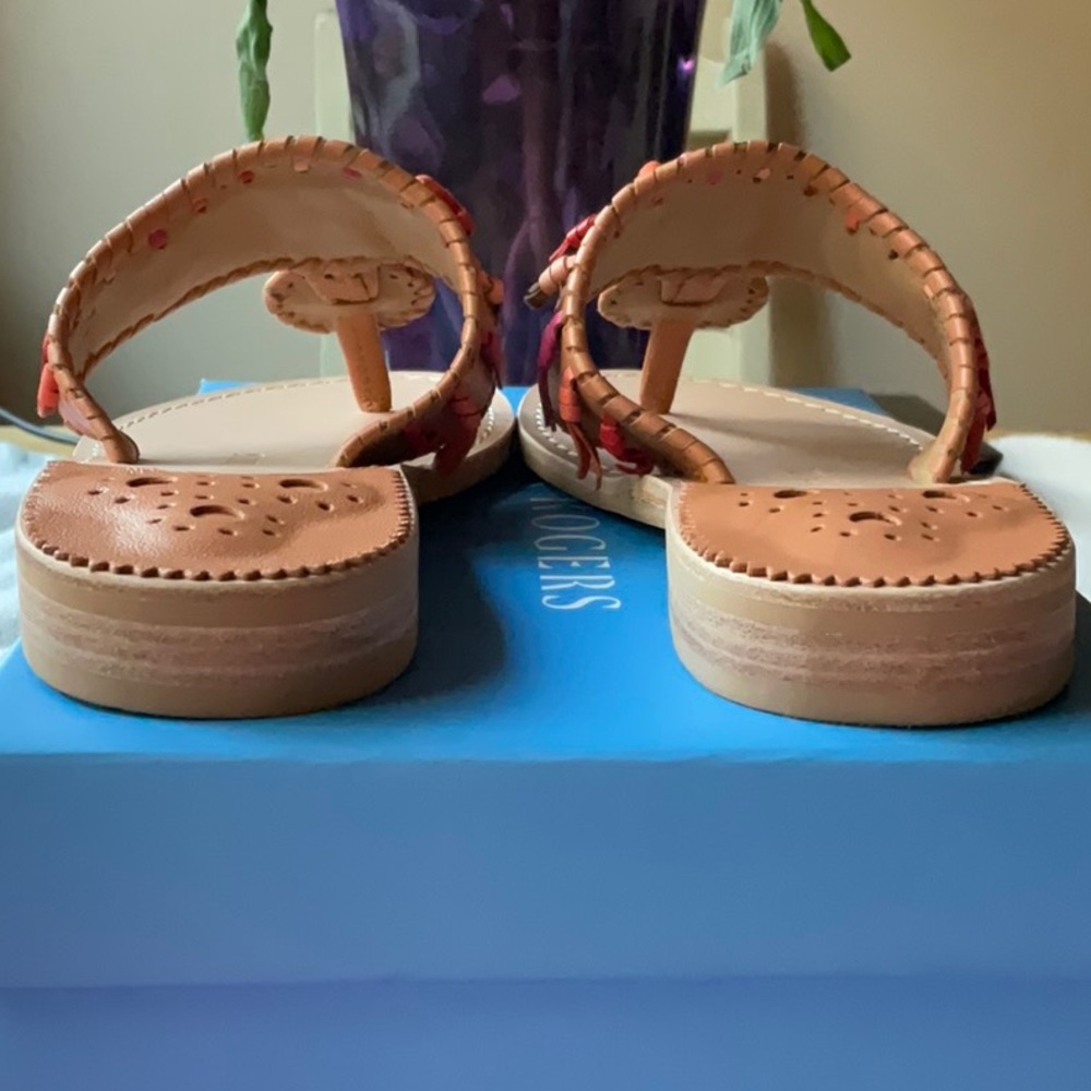 🩴JACK ROGERS FLAT FRINGE SANDAL 🩴 NWT🩴NIB🩴 - Picture 5 of 12